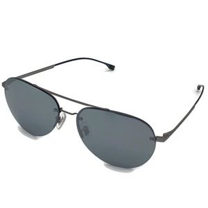 Hugo Boss 62mm Slim Aviator Sunglasses